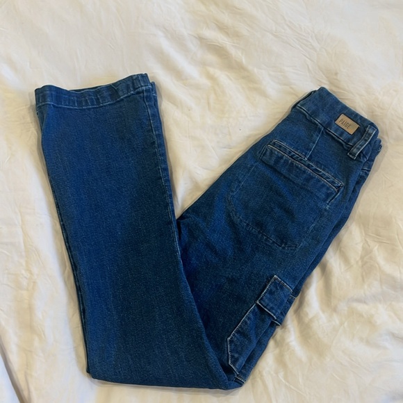 PAIGE BELLBOTTOM JEANS - Dion With Cargo Pockets - Picture 5 of 8